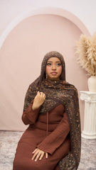 Crimson & Chocolate Tapestry