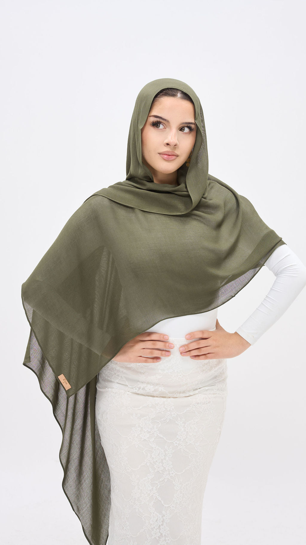 Brown and green