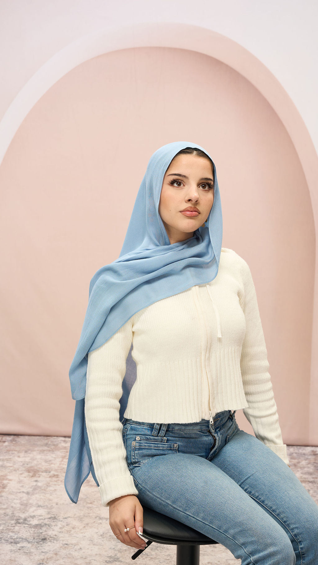 Petal Pink & Serene Blue
