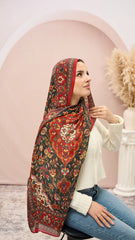 Crimson & Chocolate Tapestry