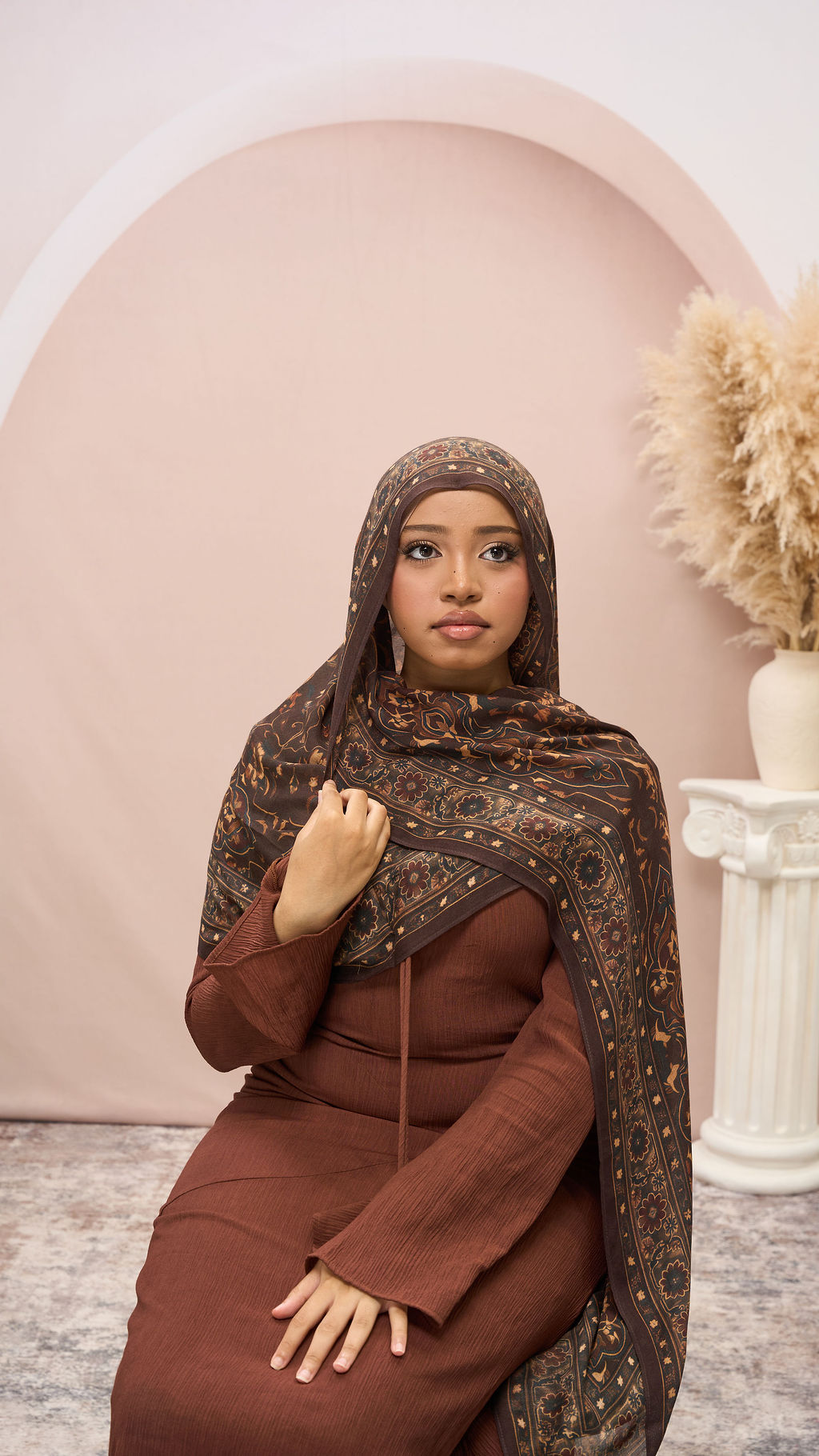 Crimson & Chocolate Tapestry