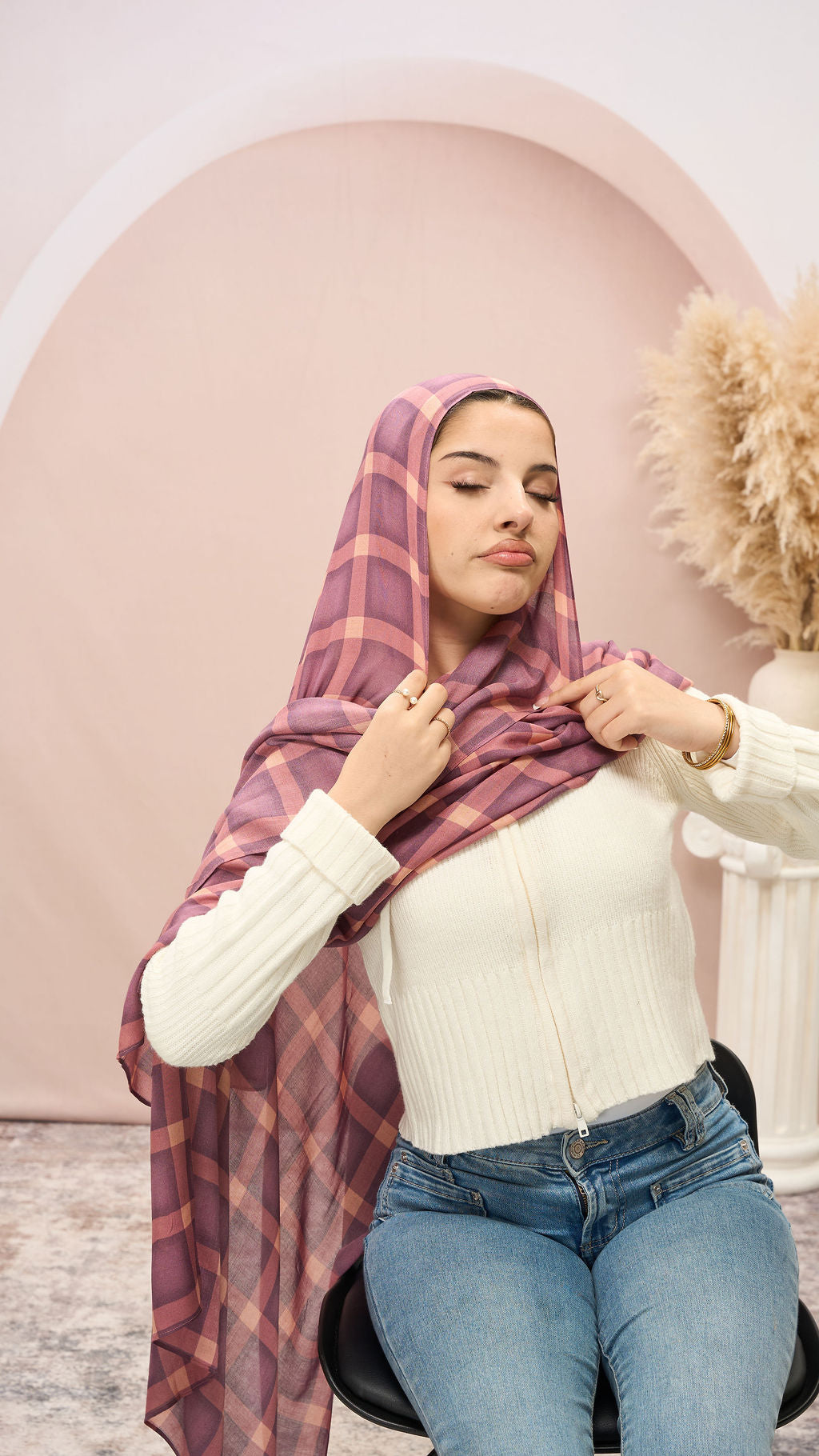 Mulberry Tartan & Mocha Check